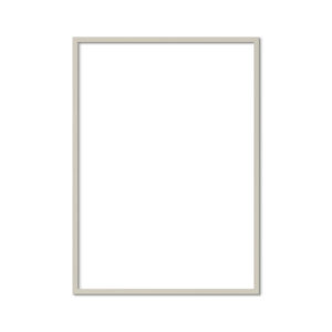 Sand grey wood frame